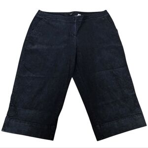 Talbots Dark Denim Jeans  Capri Pants Good Condition